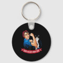 Search for polite keychains Red white blue