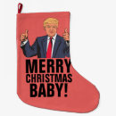 Recherche de donald trump chaussette de noël Président