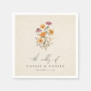 Search for fall wedding napkins Boho