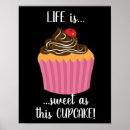 Search for cupcake posters Typography