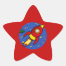 Search for red rocket stickers Stars