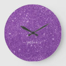 Search for purple clocks Girly