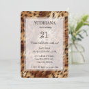 Recherche de cheetah anniversaire invitations Léopard