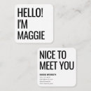 Search for hello business cards Scandi