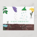 Search for funny gardening birthday cards Illustration