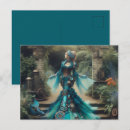 Search for vintage mermaid postcards Blue