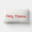Search for merry christmas pillows Red and white