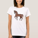 Recherche de cheval brun tshirts Animal