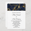 Search for marble wedding invitations Gold