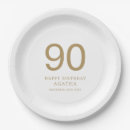 Search for 90th birthday plates Ninetieth