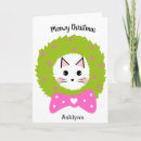 Recherche de minou rose vœux cartes Enfants