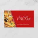 Search for fine art business cards Oil
