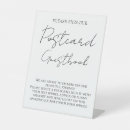 Search for wedding guest postcards Black and white