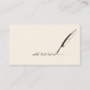 Search for publisher business cards Writing