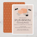 Search for pumpkin carving party invitations Cute