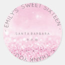 Search for pink sweet sixteen stickers Party