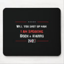 Search for speaking mousepads President kamala