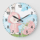 Recherche de lapin mignon horloges Animaux