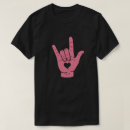 Search for deaf hand sign language tshirts Heart