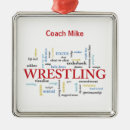 Search for wrestling ornaments Coach