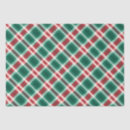 Search for tartan plaid tissue paper Red and green