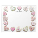Recherche de coeurs roses blocsnotes Amour