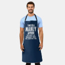 Search for manly cooks aprons Grill master