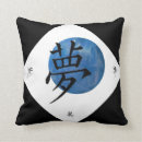 Recherche de kanji coussins Oriental