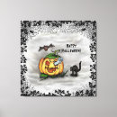 Search for bats canvas prints Pumpkin
