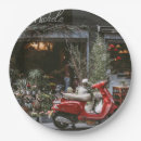 Recherche de christmas paper plates Vintage
