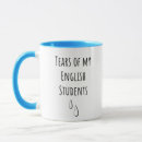 Search for funny english teacher mugs Back to school