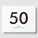 Search for 70th birthday guest books 50th