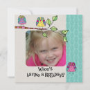 Recherche de chouettes invitations Enfants