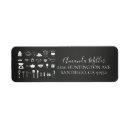 Search for utensil return address labels Kitchen