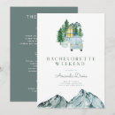 Search for camping bachelorette party invitations Cabin