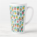 Search for cartoon cat design mugs Seamless pattern