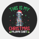 Search for english pointer stickers Sequin christmas tree santa