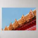Search for roofs posters Blue