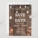Recherche de western mariage invitations Rustique