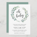 Recherche de green wreath invitations Botanique