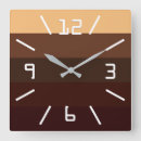 Recherche de brun horloges Chocolat