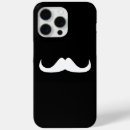 Search for fun moustache cases Black