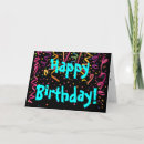 Search for black and yellow birthday cards Happy