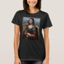 Search for leonardo da vinci tshirts La gioconda
