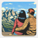 Search for mountain view stickers Hiking