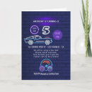 Search for 5th boy birthday invitations Race car
