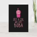 Search for bubble tea cards Pink
