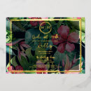Recherche de tropical greenery mariage invitations Plage