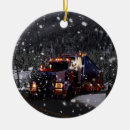 Search for truck driver ornaments Xmas