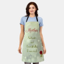 Search for beautiful mother aprons Mom
